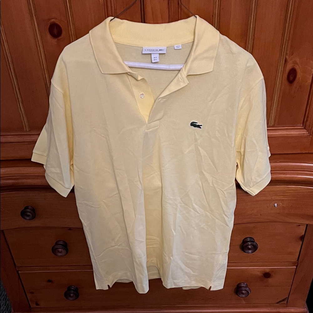 Lacoste Men's Polo in Soft Yellow